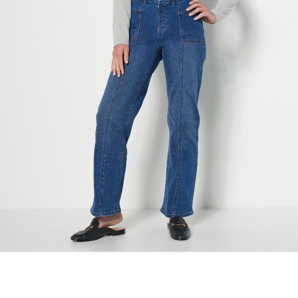 Demin &c o stretch jeans with seam